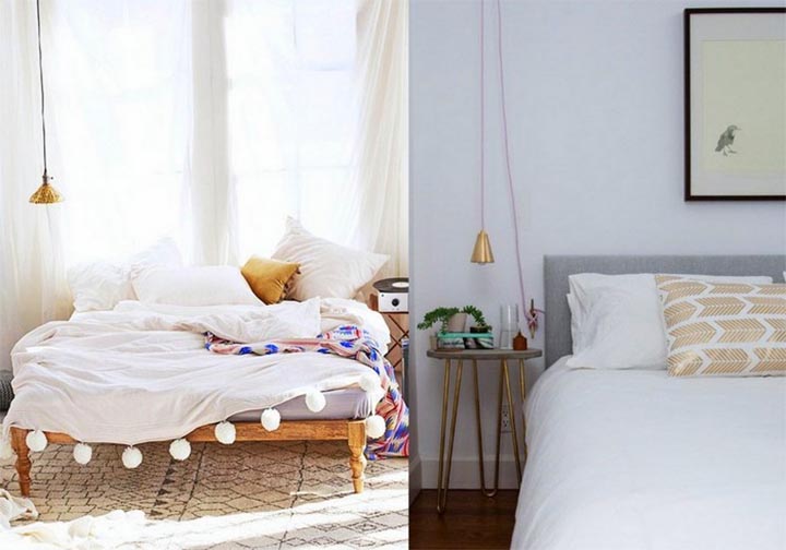9 tips to hang Bedside lighting8